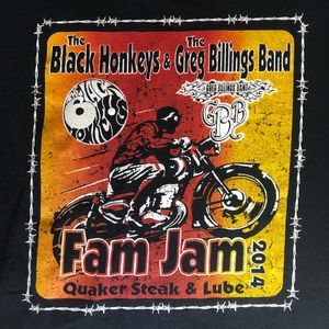 Black Honkeys & Greg Billings Band T-Shirt XL